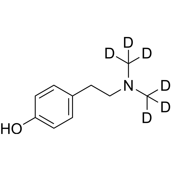 Hordenine-d6 (Ordenina-d6; Peyocactine-d6) 1346598-66-0